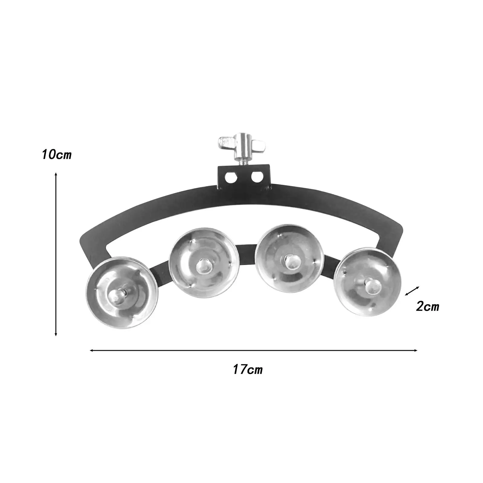 Тамбарин Hi Hat перкуссионный инструмент с креплением гайки для концерта детский и