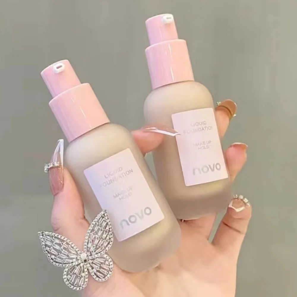 

NOVO крем и мышечная основа жидкий консилер, контроль жирности, увлажняющий, водонепроницаемый и прочный макияж для лица