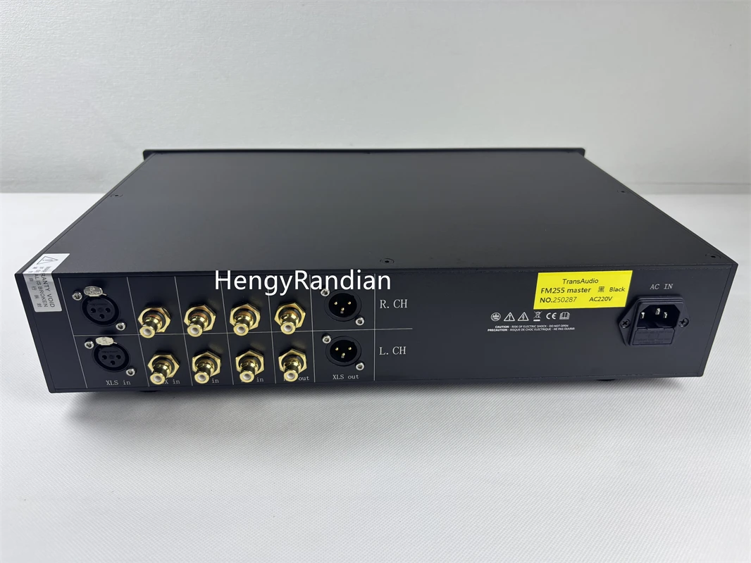 Фото Цепной предусилитель MASTERF M255, предусилитель Trans Audio FM255 с дистанционным управлением №3
