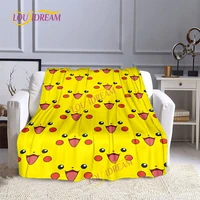 sofa cartoon pikachu super soft warm cute japanese pok%c3%a9mon 3d printing home childrens bed cover flannel throw blanket washable