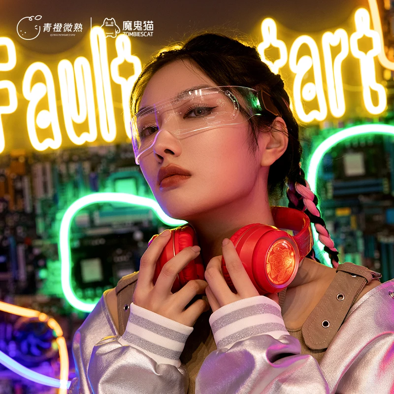 Наушники ZOMBIESCAT Bluetooth-наушники полноразмерные протеиновые кожаные наушники