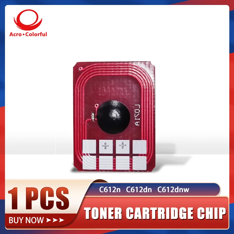

Compatible Toner Chip For OKI C612n C612dn C612dnw Cartridge 8K 6K