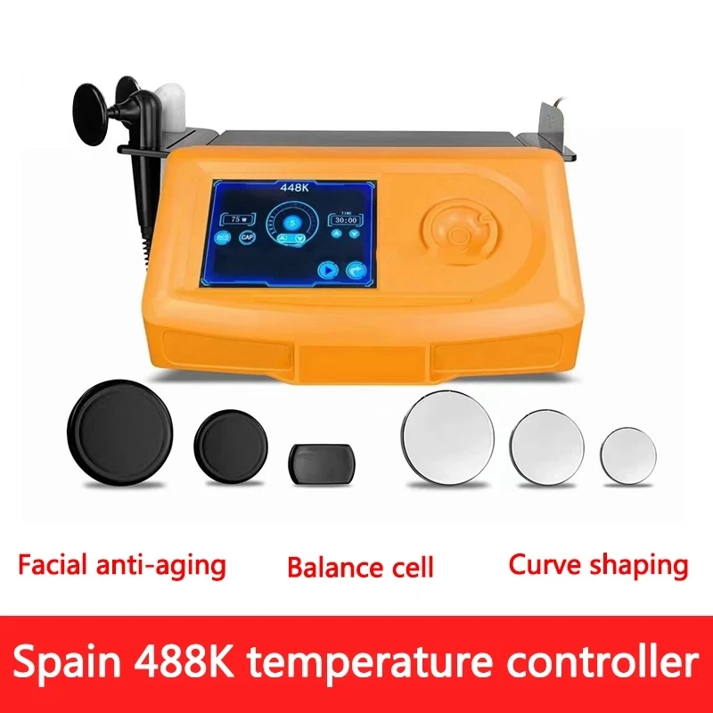 

2022 Professional face-lifting CET RET diathermy beauty machine pain relief 448K monopolar radio frequency machine