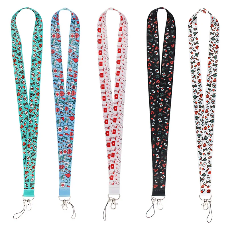 

Doctor Nurse Lanyard Neck Strap for Keys ID Badge Holder Phone Rope Keychain Hang Rope School Supplies