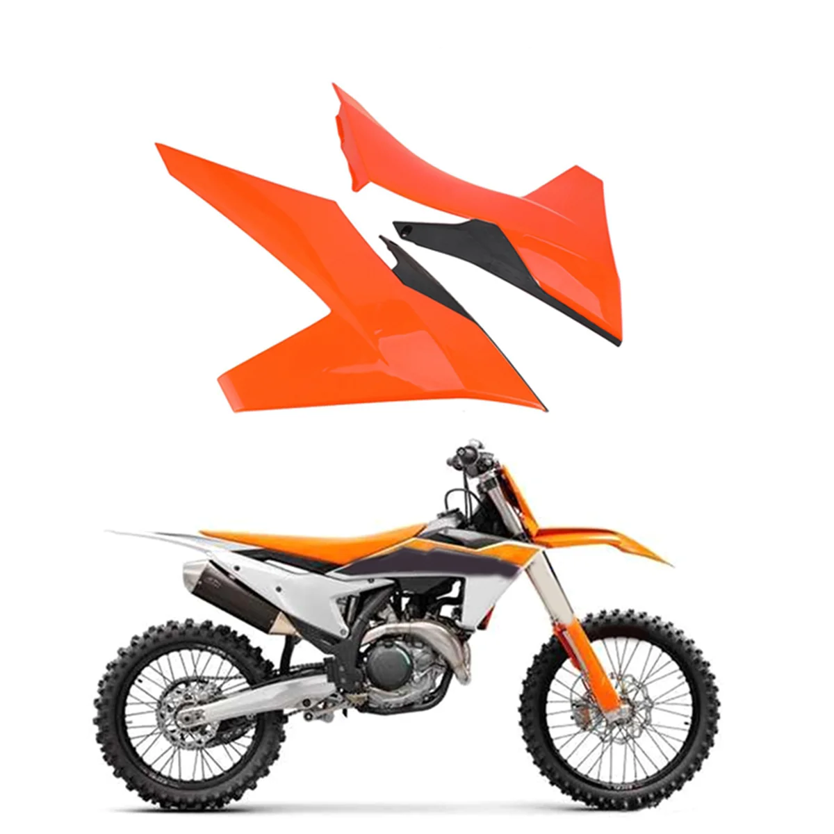 Обтекатели кузова мотоцикла защитная крышка боковая для KTM SX-F XC XC-F 125 250 300 350 450 2023