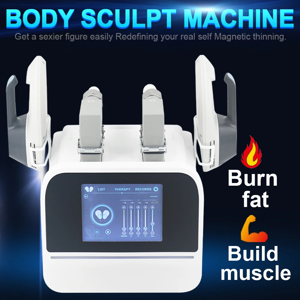 

Electromagnetic Body Slimming Fat Removal Build Muscle EMS Machine Salon Portable Muscle Stimulator Machine