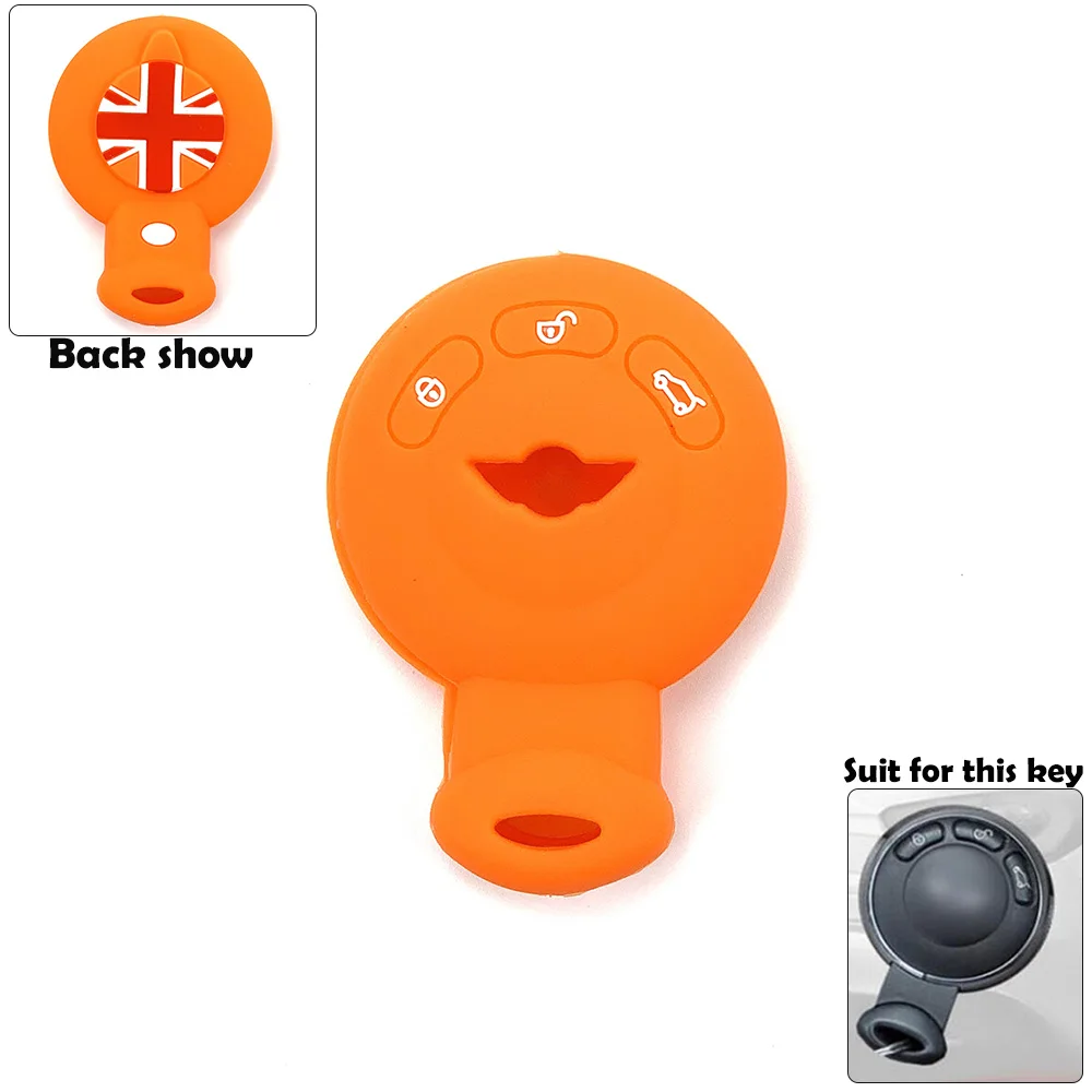 

Силиконовые чехлы для ключей для Mini One Cooper R50 R52 R53 R55 R56 R57 R58 R60 R61 PACEMAN COUNTRYMAN CLUBMAN купе родстер