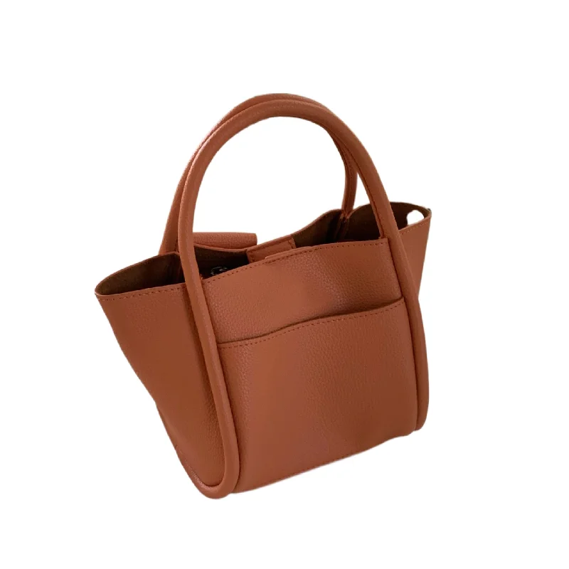 

2023 New Handbag Woman Multi Pocket Shoulder Bag Pu Leather Large Capacity Designer Luxury Bag For Female