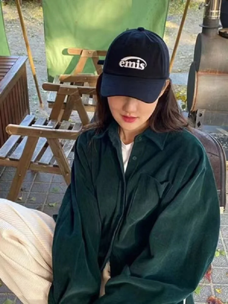 

South Korea Emis hat baseball cap label tags sunshade cap with men and women