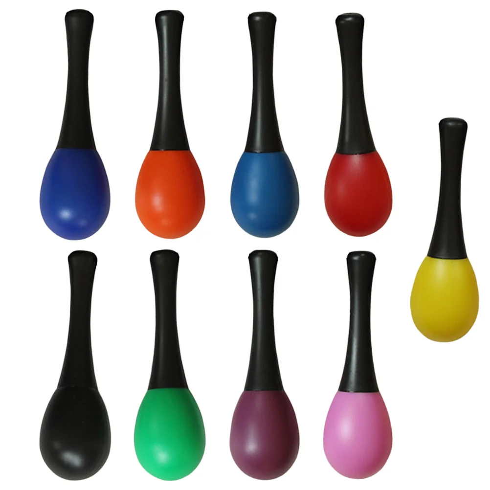 9Pcs Funny Early Educational Sand Hammers Creative Musical Instruments