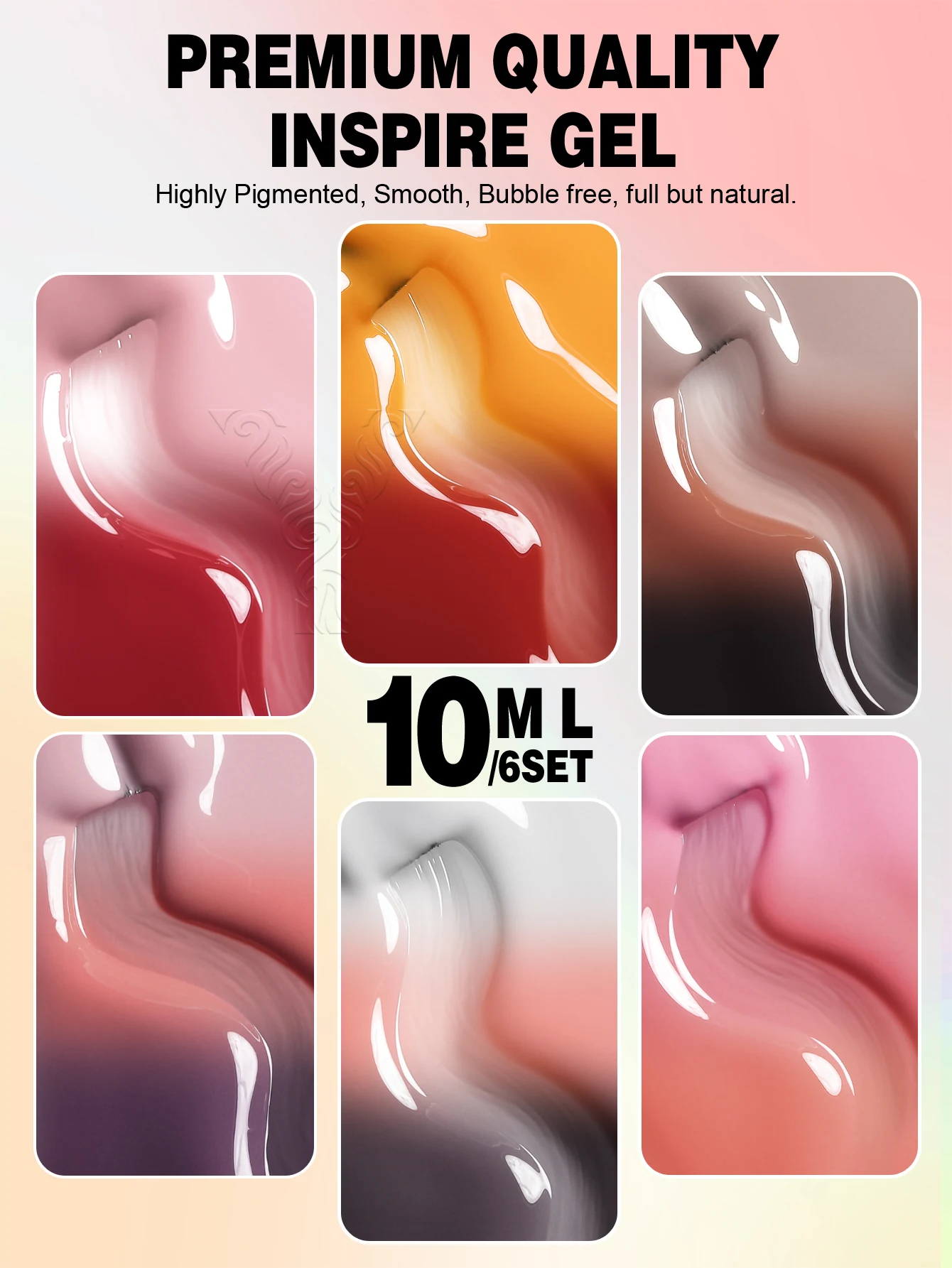 YOKEFELLOW Термальный гель-лак для ногтей 10 мл Красный Желтый Гель изменения цвета с