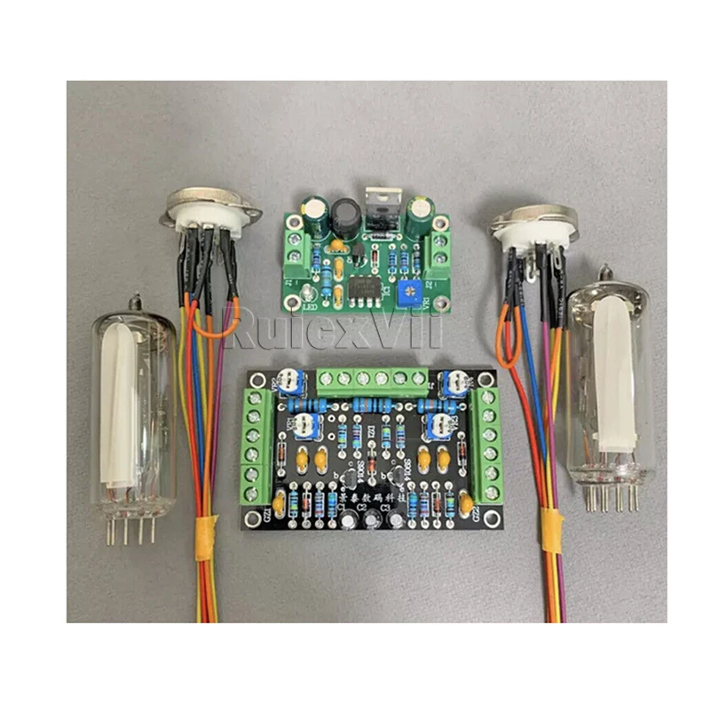 

DIY DC12V Dual Channel Low Voltage 6E2 Tube indicator driver Board level Cat Eye