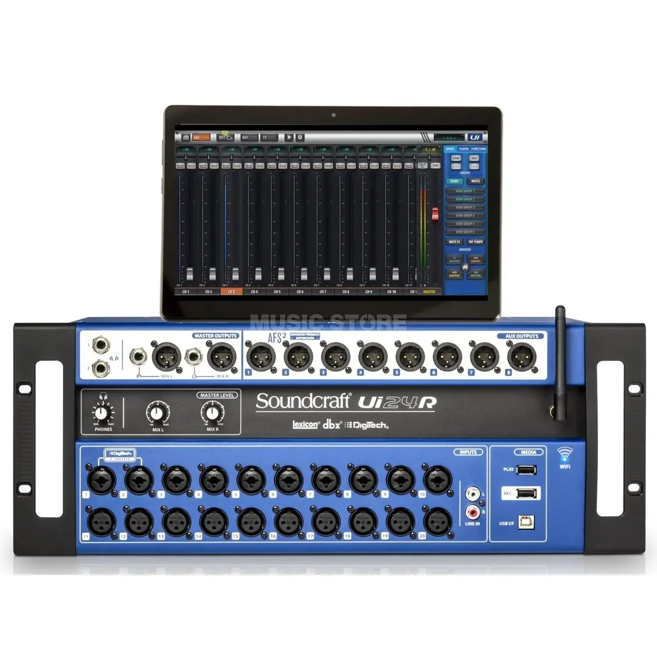 Летняя распродажа скидка на высокое качество Soundcraft Ui24R + Lenov Tab M10