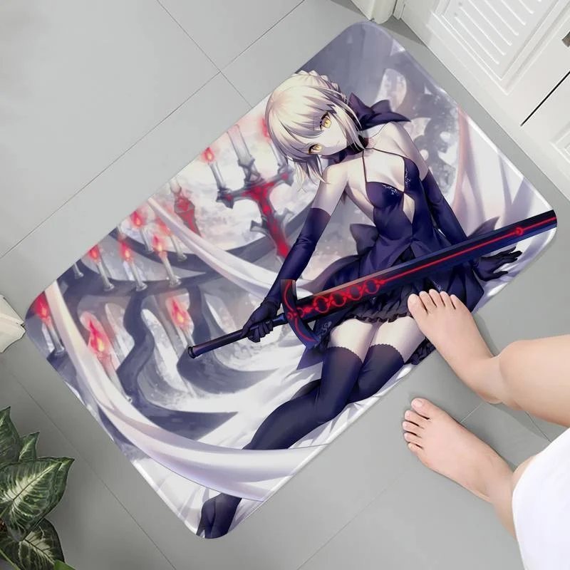 

Ковер для кухни и спальни, противоскользящие мягкие коврики, современный кофейный столик, судьба, большой заказ, аниме коврики для ванной, д...