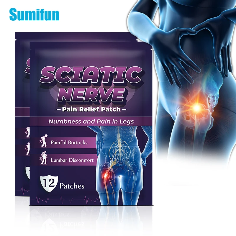 

24pcs/2bags Sumifun Sciatica Pain Relief Patches for Joint Treatment Rheumatoid Arthritis Plaster Chinese Medicine Stickers
