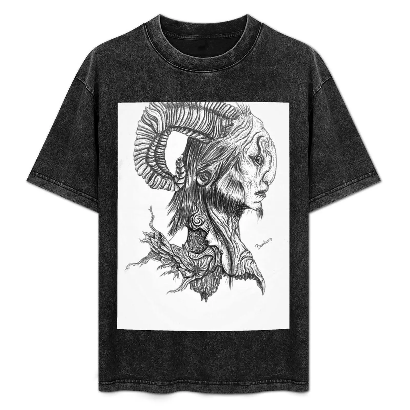 Футболка с кастрюлями и лабиринтом Faun кавайная одежда корейские модные мужские