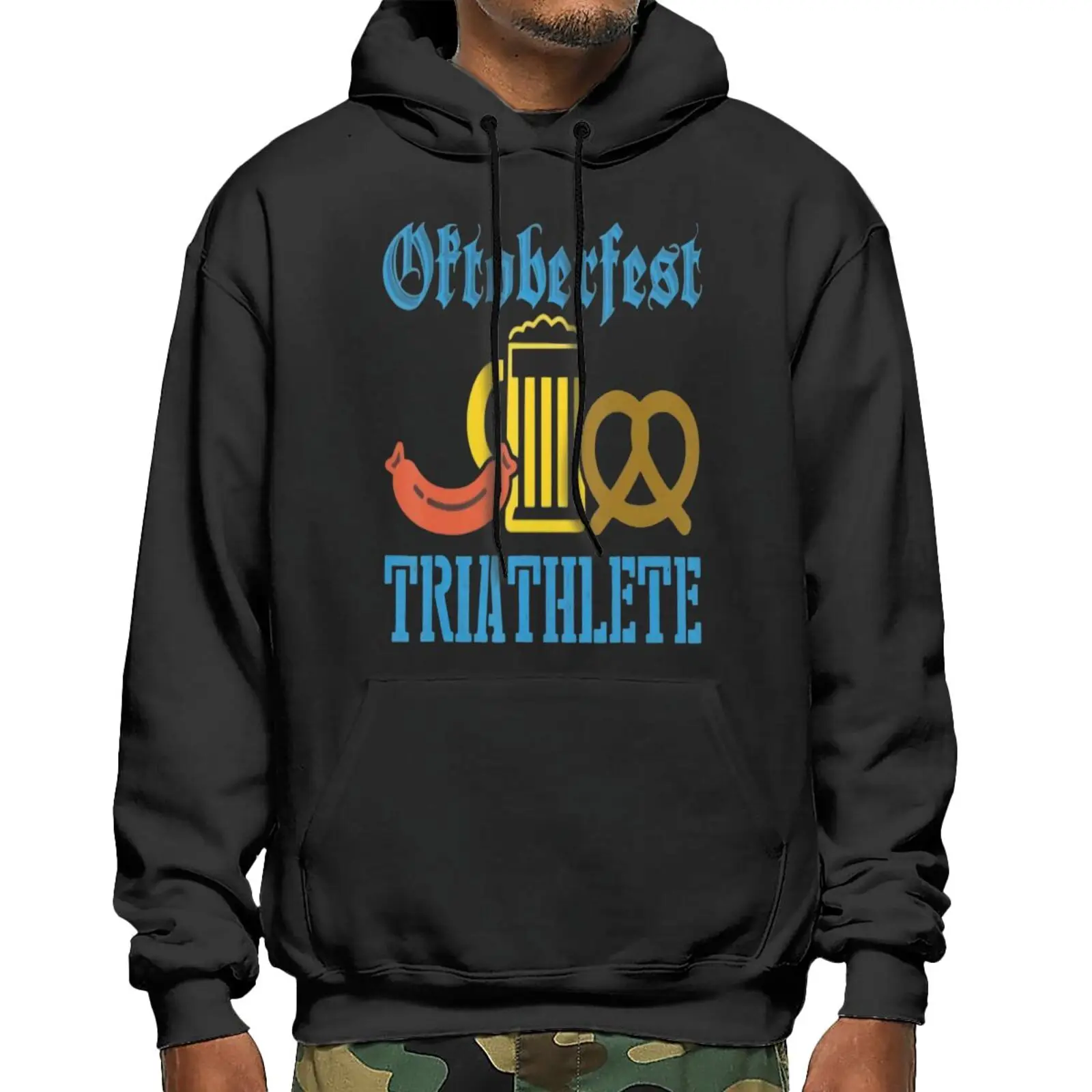 

Oktoberfest Triathlete Beer Wurst Hoodies Male Clothes Hoodies Women Sweatshirt Woman Sweater Hoodies For Women Sweat Oversize