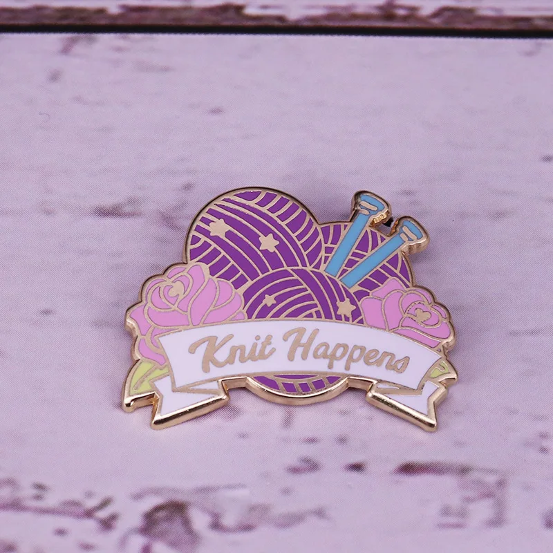 Эмалированная заколка для вязания носков радужных булавка лацканов одежды броши