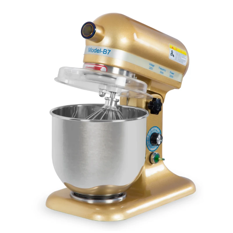 

Hot sale Multi-functional electric Stainless Steel 7L Stand Cake Mixer