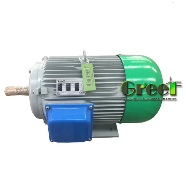 

10KW 750RPM 3 phase permanent magnet generator, hydro and wind power generator