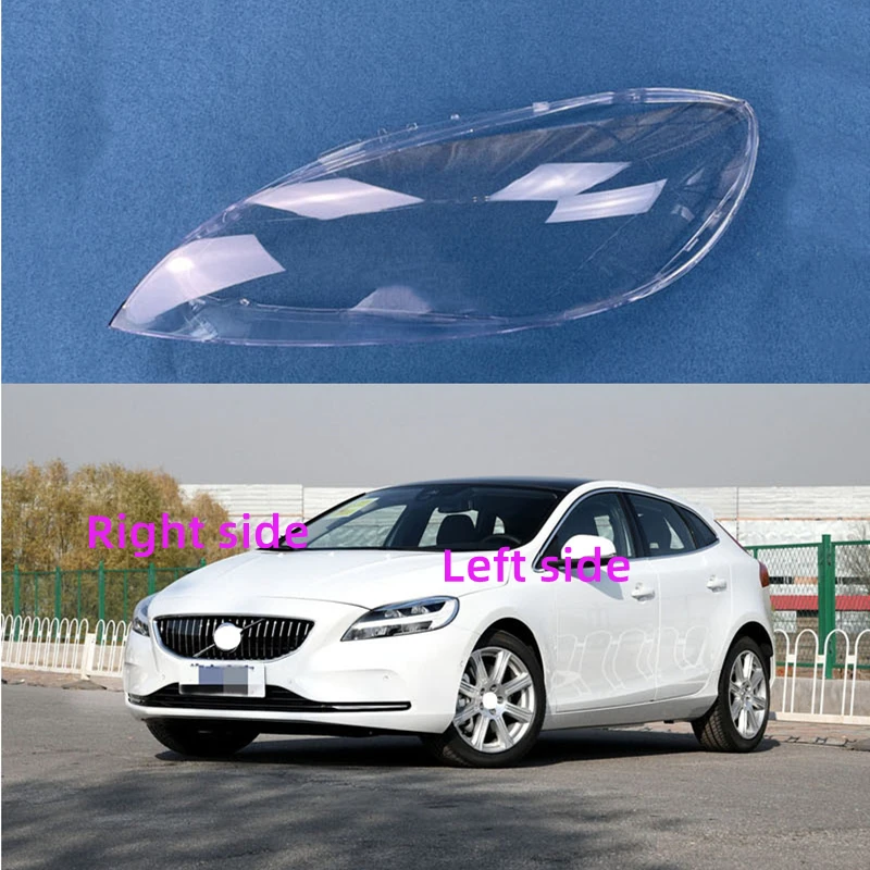

For VOLVO V40 2013 2014 2015 2016 - 2018 2019 Car Headlight Shell Headlight Cover Headlamp Lens Headlight Glass Auto Shell Cover