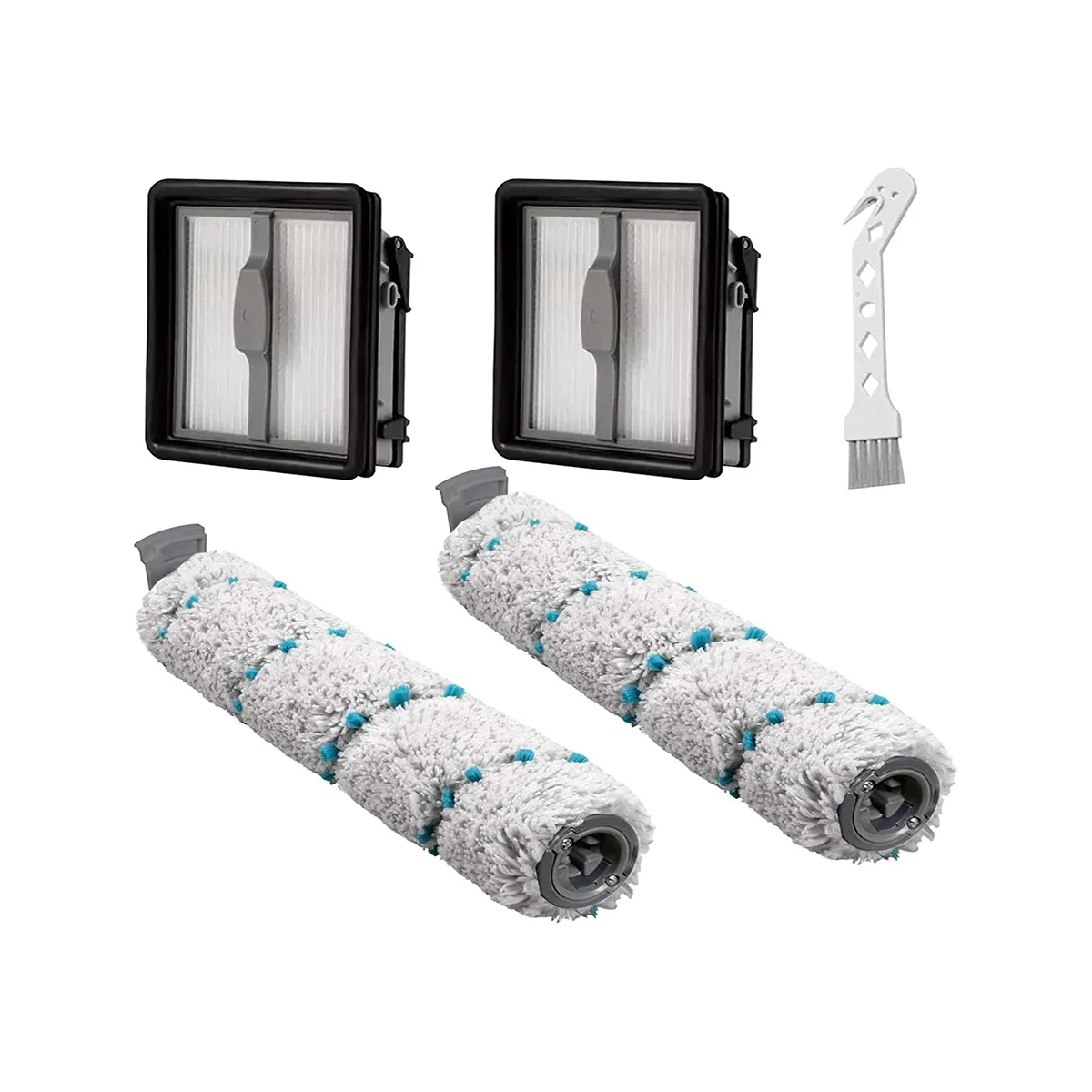 Многоповерхностные фильтры в рулонах для Bissell CrossWave X7 Pet 3350F 2832Z 2955Z