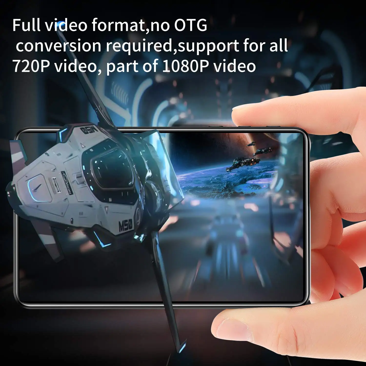 MP4-плеер 4 ''полностью металлический сенсорный экран MP3 MP4 музыкальный плеер