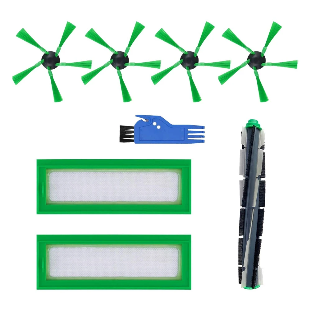 

Replacement Parts Main Brush Side Brushes Filters for Vorwerk Kobold VR200 VR300 Robot Vacuum Cleaner Accessories