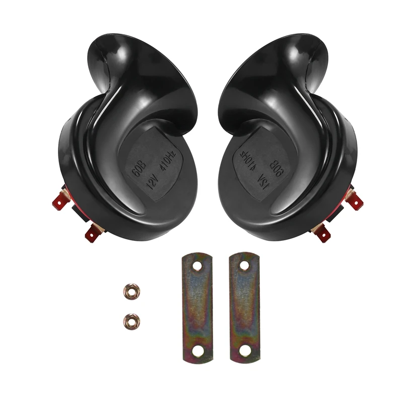 Универсальный автомобильный звуковой сигнал с громким давлением Klaxon 12 В