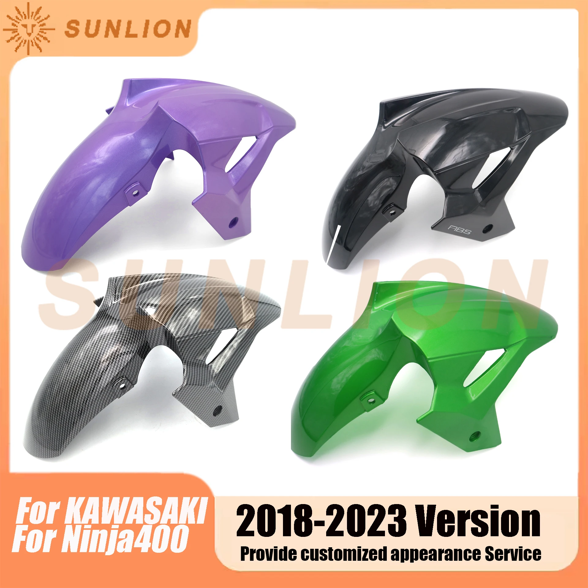 Внешний вид из углеродного волокна переднее колесо брызговик для шины