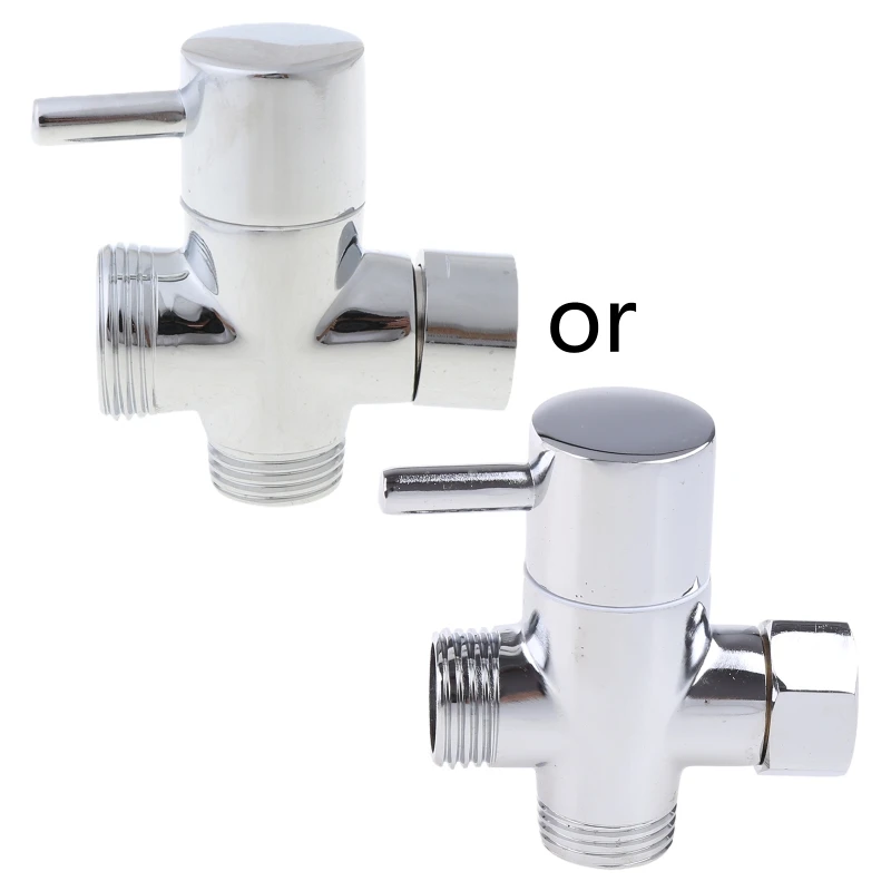 

New T-adapter 3 Ways for VALVE For Diverter Bath Toilet Bidet Sprayer Shower for