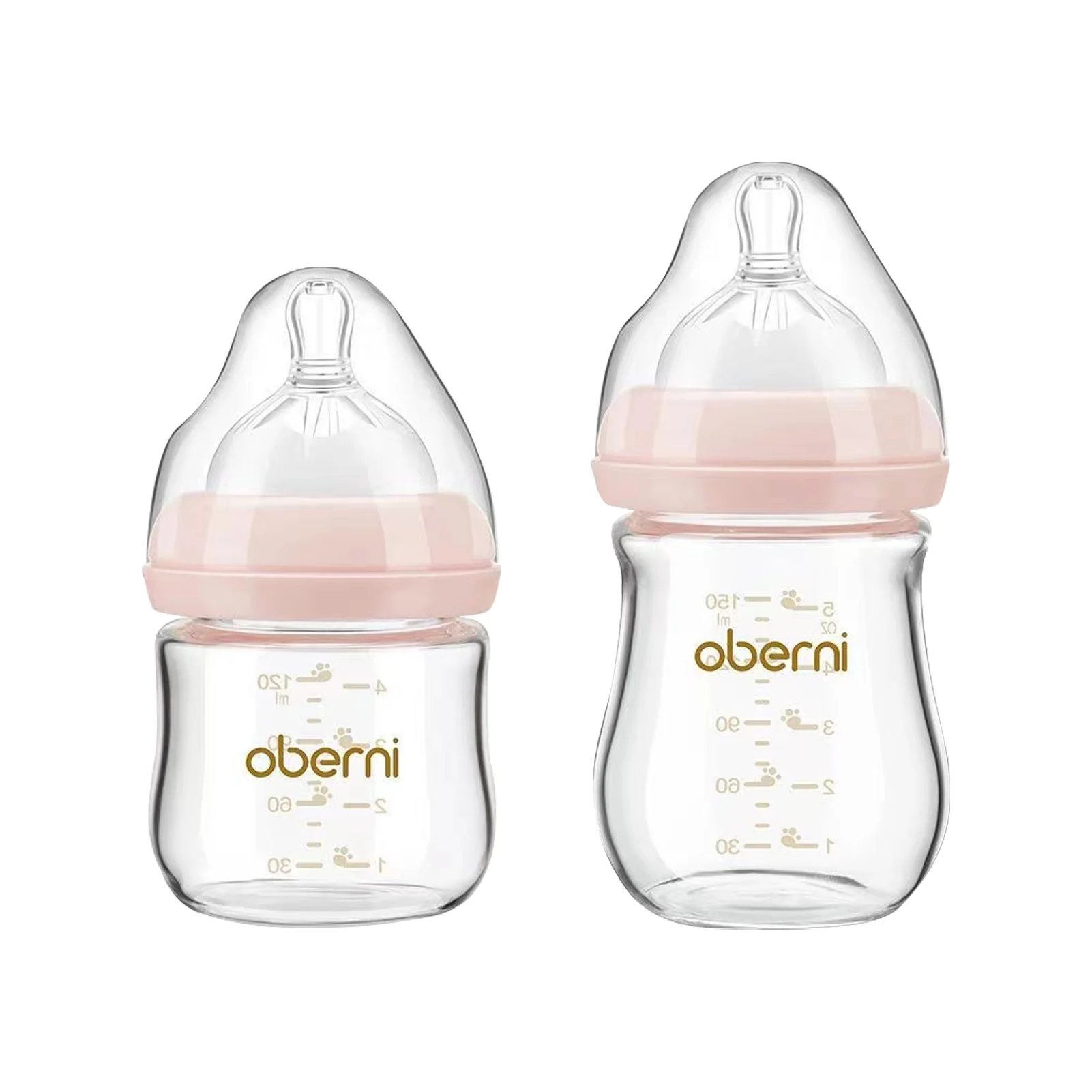 

Gentle Silicone Baby Bottle Anti Colic Bottles With Non-Collapsing Nipple Wide Neck Baby Bottles Best For Breast-Feeding Babies