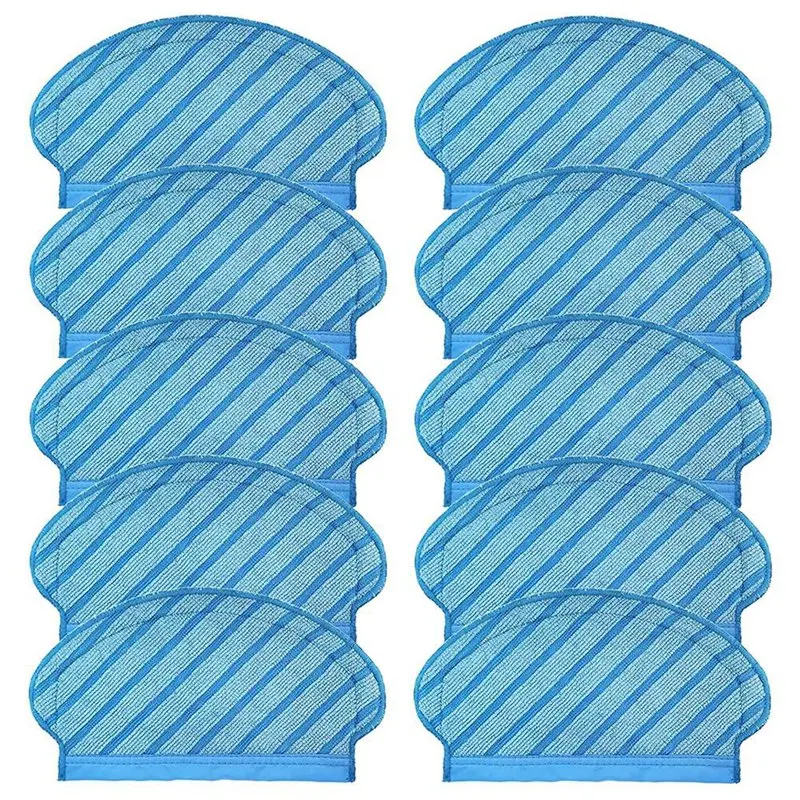 

10Pcs Mop Cloth Pads Set for Ecovacs Deebot Ozmo 920 950 Vacuum Cleaner Parts