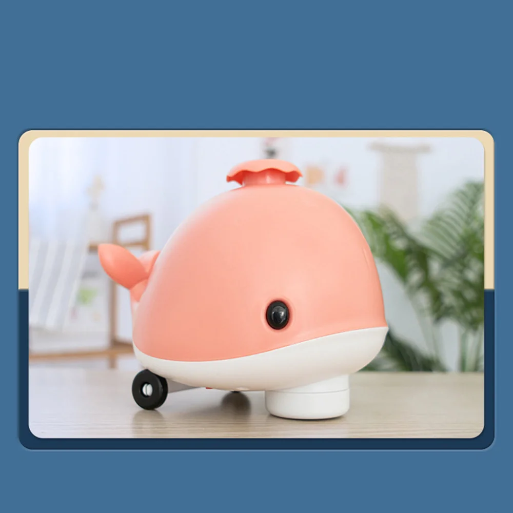 

Funny Electric Floating Blow Ball Toys with Music Cute Whale Educational Toy Durable Multifunctional Great Gift YH-17