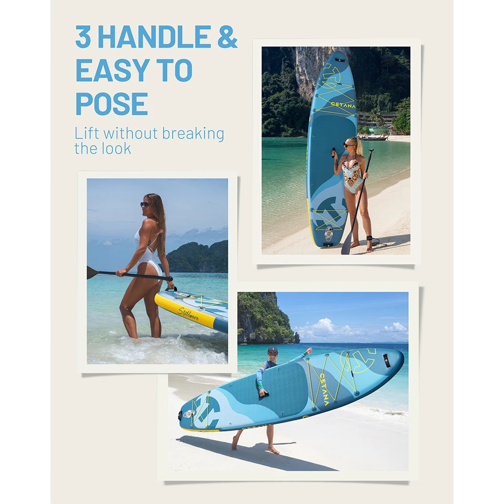 Фото Надувная SUP-доска CETANA New Sup Board 11'6
