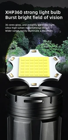 Фонарик TRLIFE XHP360 50000Вт
