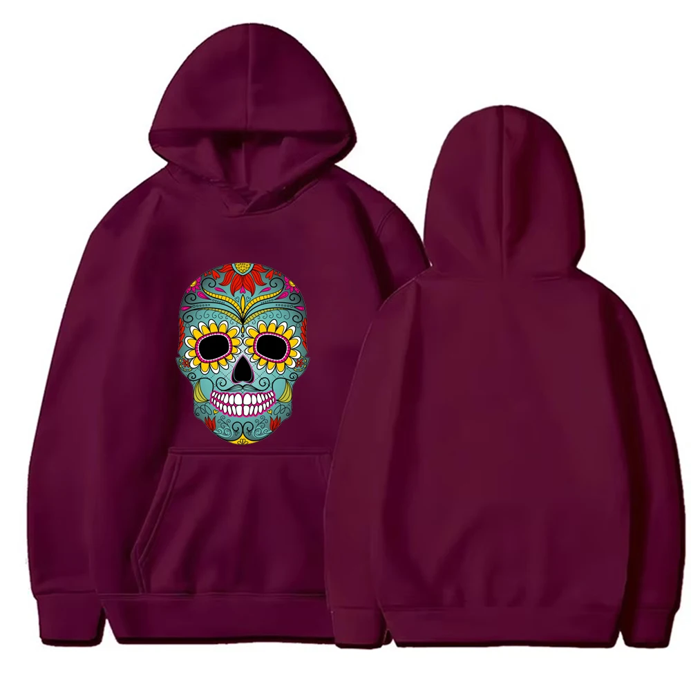 Толстовка с капюшоном и длинным рукавом изображением мексиканского испанского