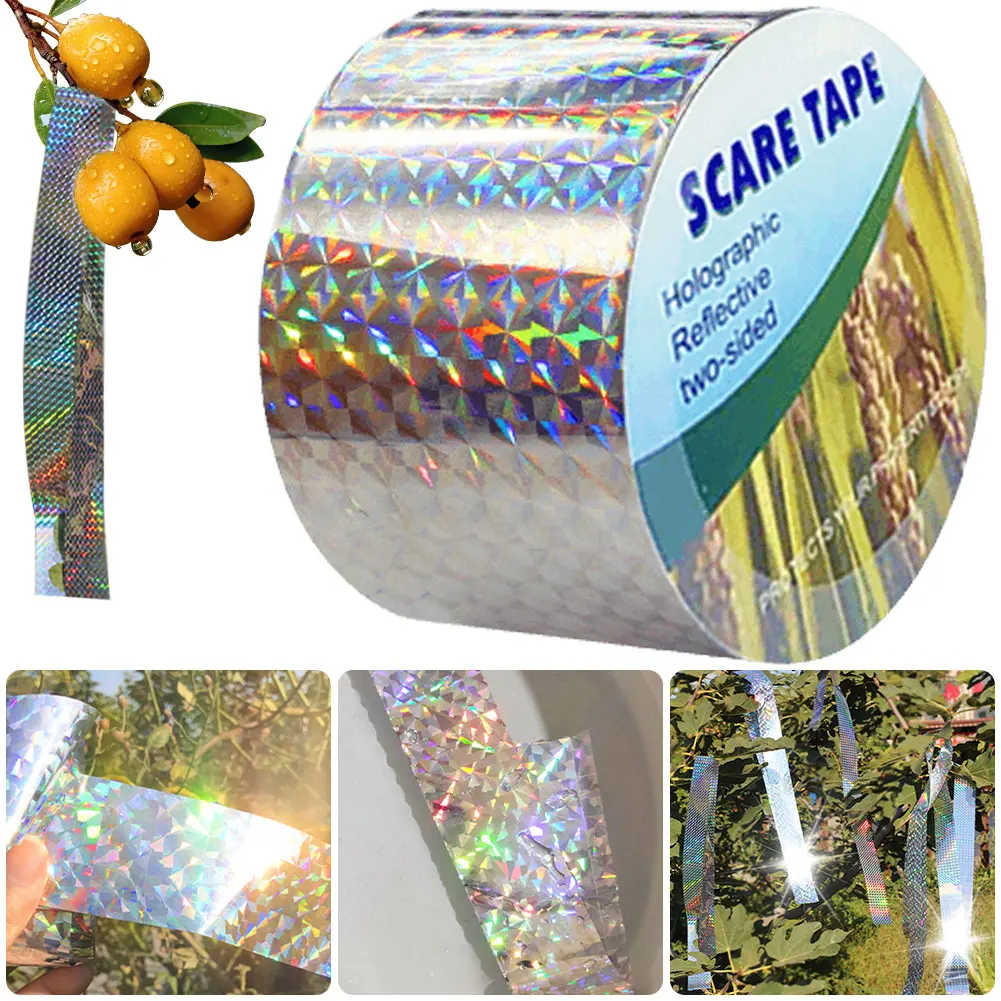 Светоотражающая лента для птиц 2 4 см x 50 м 8