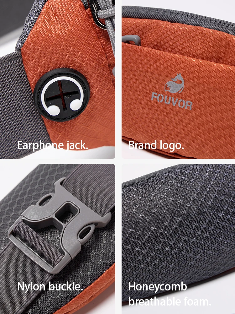 Fouvor 2024 новые спортивные поясные сумки для женщин модная водонепроницаемая сумка