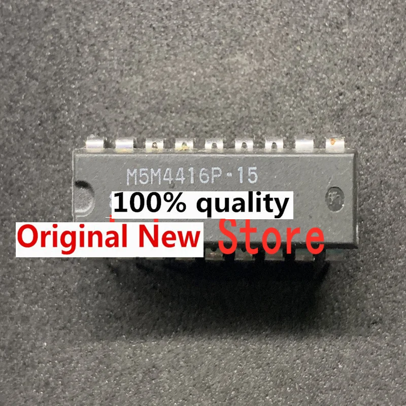 

Оригинальный чипсет 10 unids/lote M5M4416P-15 M5M4416P M5M4416 DIP-18 IC
