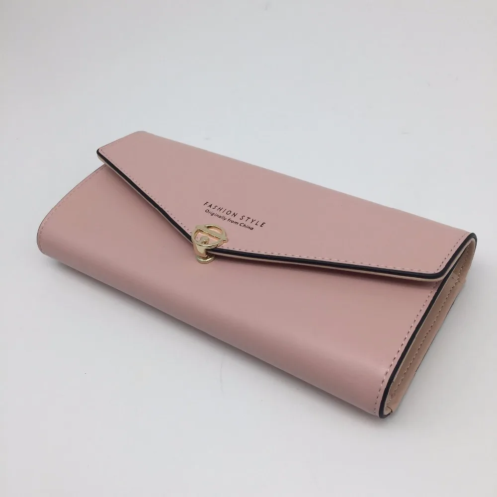 Женский винтажный кошелек из искусственной кожи высококачественный мягкий