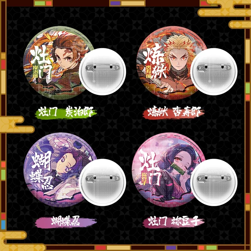 Kamado Tanjirou Nezuko Kochou Shinobu Аниме Косплей акриловая подставка с зыбучим песком модель