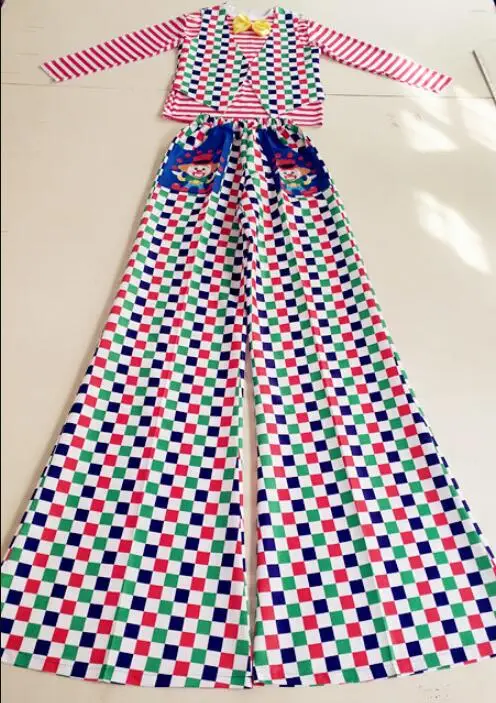 

Одежда клоуна в клетку, мужской шахматный костюм Droll Performance Titan