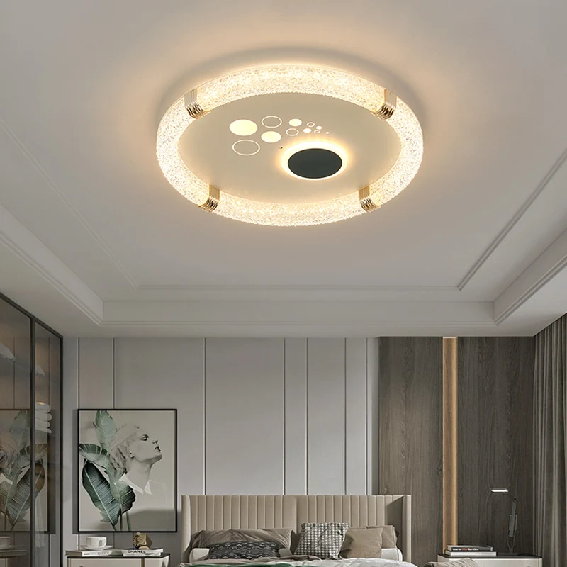 

Nordic LED Round Ceiling Lights Simple Modern Bedroom Living Room Restaurant Kitchen Decor Indoor Light Fixture