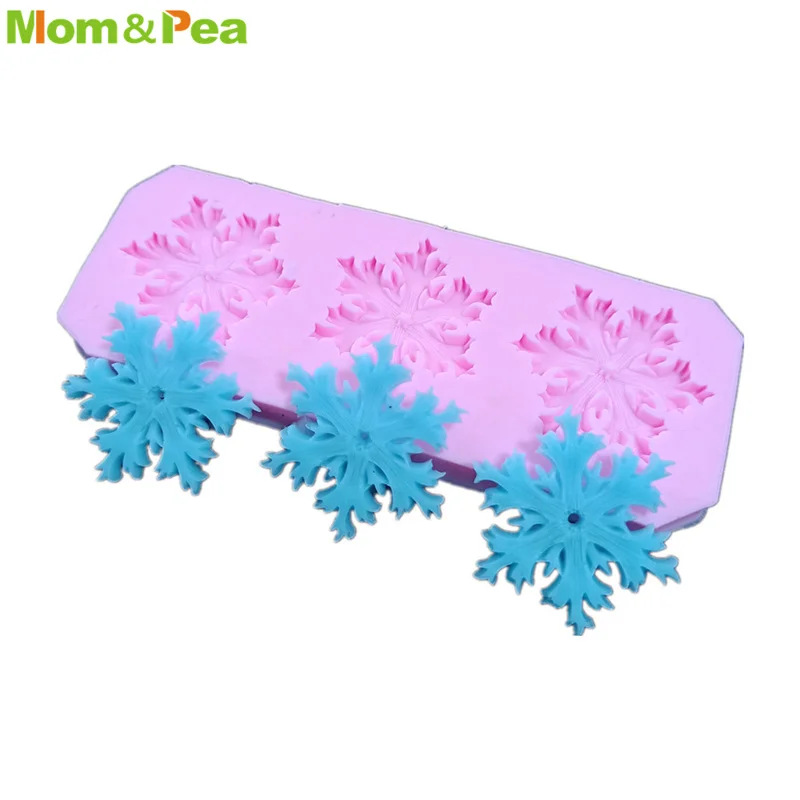 

MPA2555 Snowflake Silicone Mold Chocolate Ornamental Fondant Mould Cake Decoration Tools