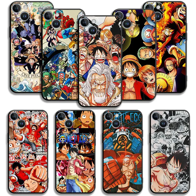 

Celulares For Apple iPhone 11 14 Pro Max 13 12 XR 8 6 Mini X 6S 7 Plus XS 5 12mini 13mini Phone Coque Luffy Zoro Anime