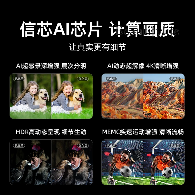 Супер качество изображения ультратонкий LCD гигантский экран ТВ синий цвет защита