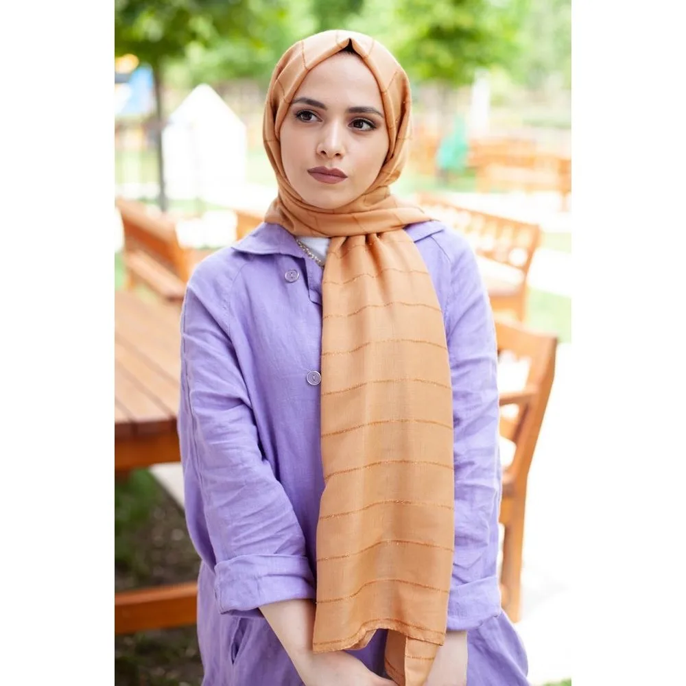 

Dorlie Женская хлопковая шаль в полоску