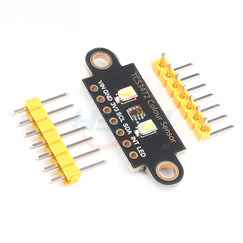 TCS34725 Датчик распознавания цвета Плата разработки RGB Модуль обнаружения связи IIC