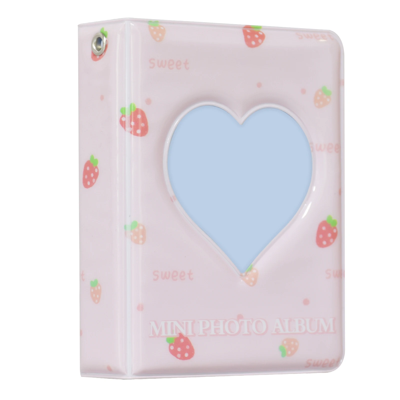 

40 Pockets 3 Inch Instax Polaroid Album Kpop Cartoon Bear Photo Album Korean Idols Cards Love Heart Hollow Photocard Holder Book